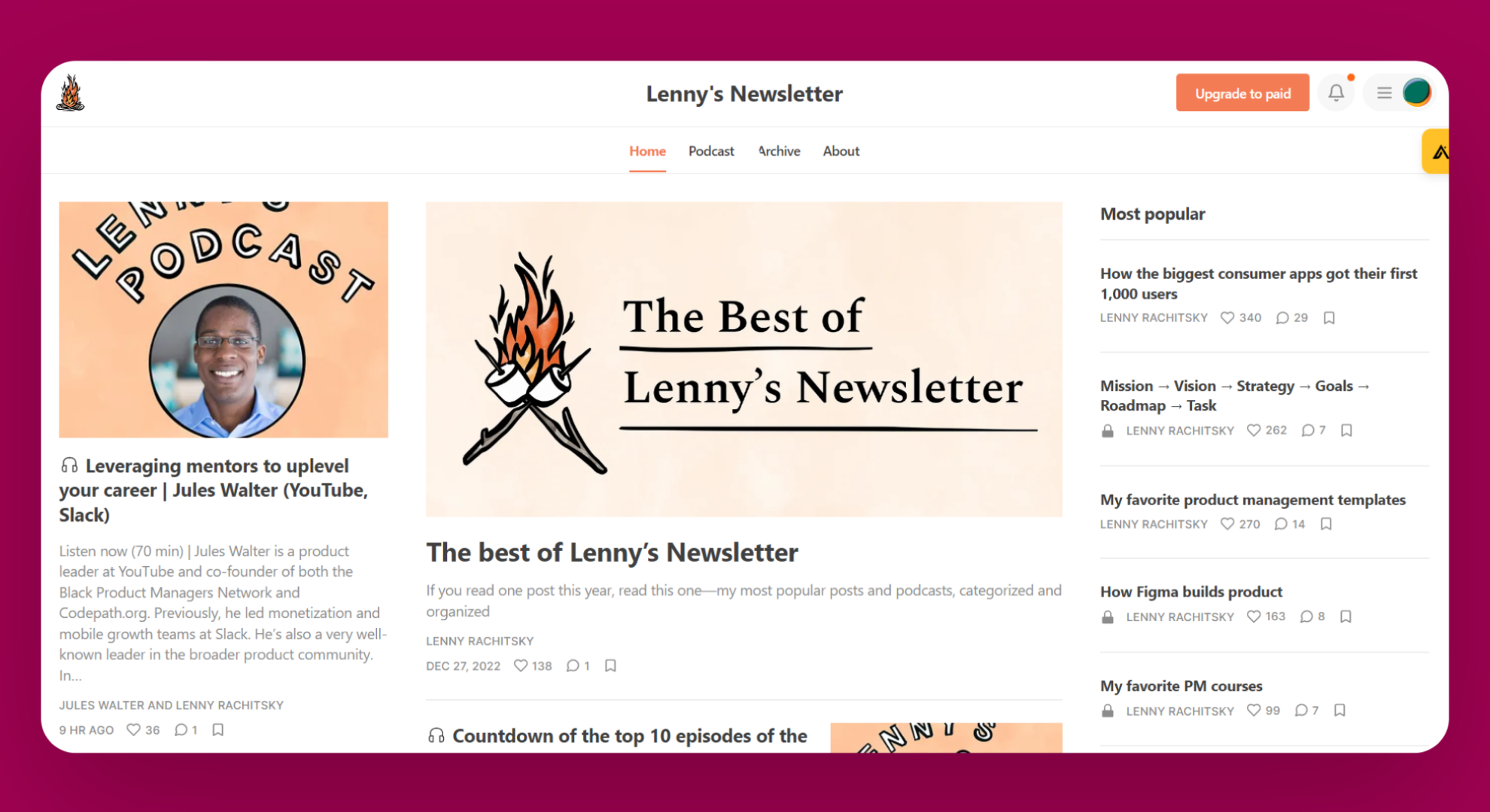 Best Newsletters for Product Manager 