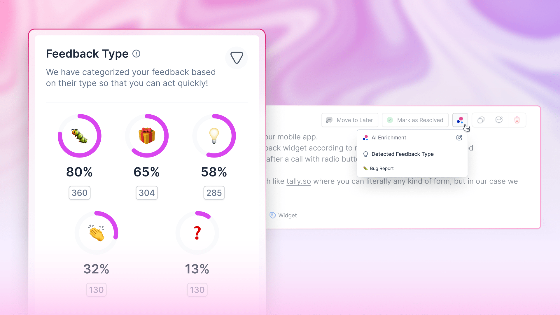 Efficient Feedback Management with Automatic Feedback Categorization