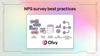 NPS survey best practices